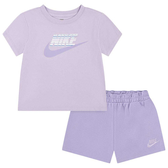 Nike Βρεφικό σετ French Terry Tee and Shorts Set